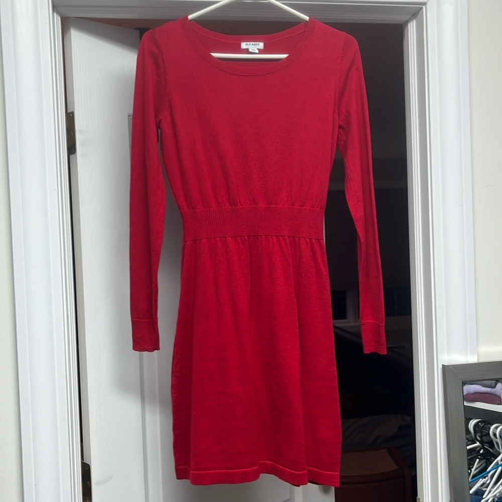 Lightweight sweater dress
